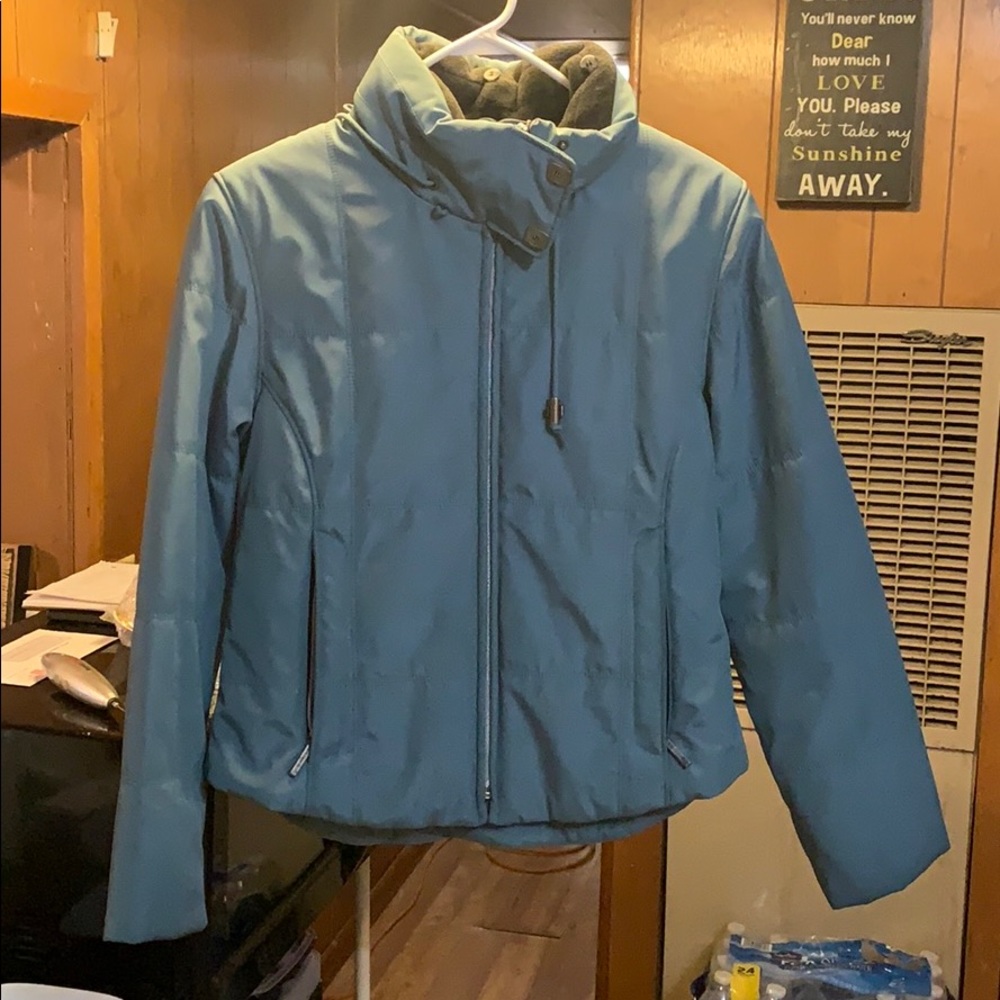 metropolis by couloir sea green jacket